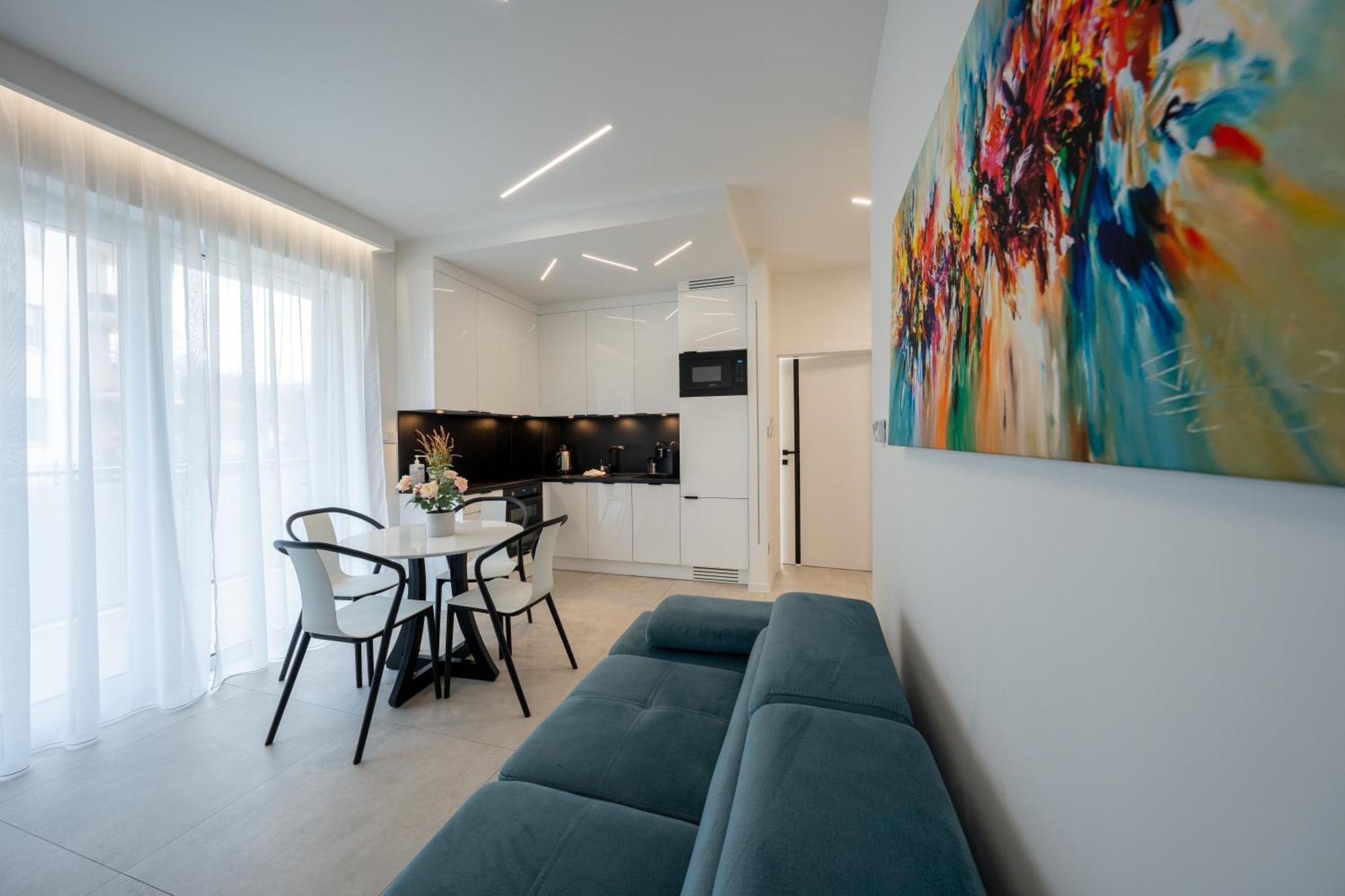 Апартаменты Apartament Z Tarasem Morska 8 Rewal 50M Do Morza Экстерьер фото